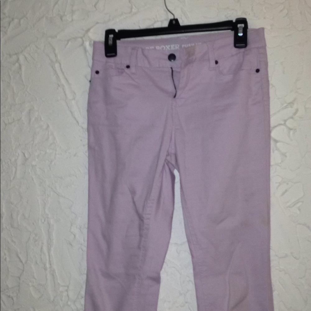 Light pink jeans barely ever worn